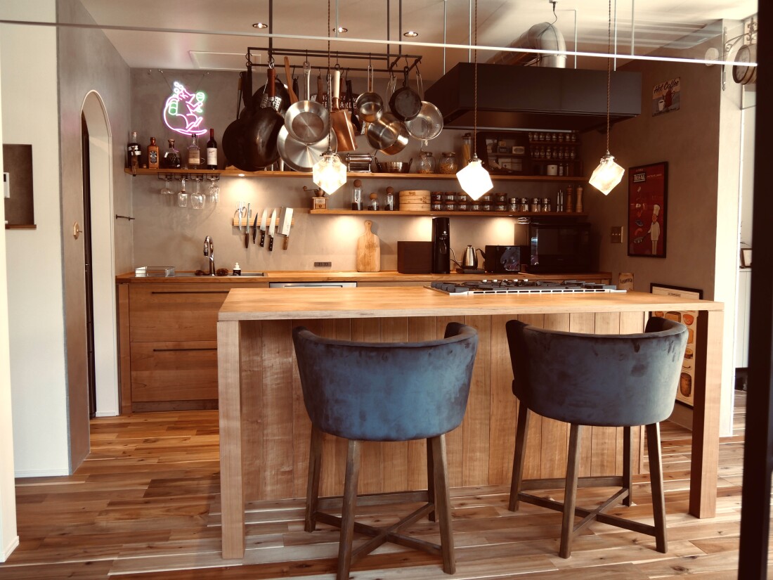 我が家のキッチンがバルに♪（多摩市）